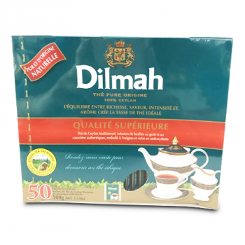 DILMAH PURE CEYLON TEA 50'S