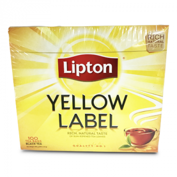 LIPTON YELLOW LABEL TEA 100'S