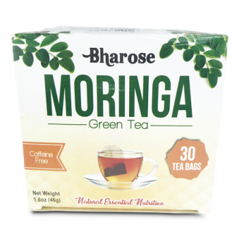 BHAROSE MORINGA GREEN TEA 30'S