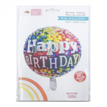 HAPPY BIRTHDAY FOIL BALLOON EHD-0071