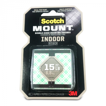 SCOTCH SQUARE MOUNTING TAPE 