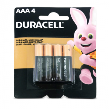 DURACELL AAA4 BATTERIES 