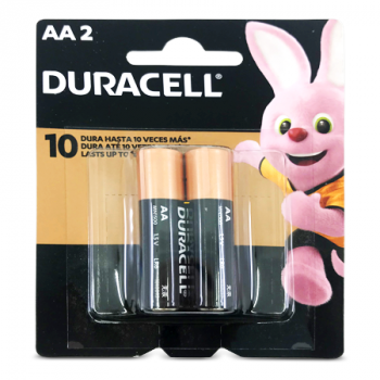 DURACELL AA2 BATTERIES 