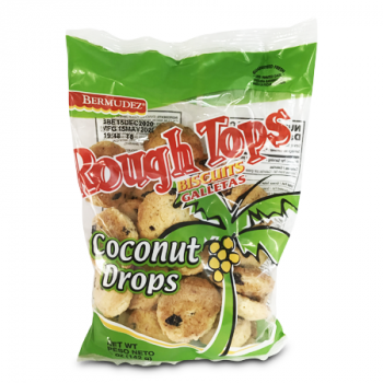 BERMUDEZ ROUGHTOPS COCONUT DROPS 142G