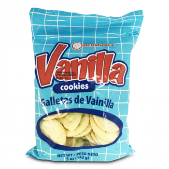 BERMUDEZ VANILLA COOKIES 142G