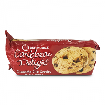 BERMUDEZ CARIBBEAN DELIGHT CHOCOLATE CHIP COOKIES 145G