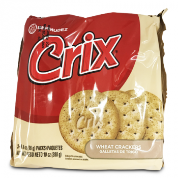 BERMUDEZ CRIX WHEAT CRACKERS 10OZ