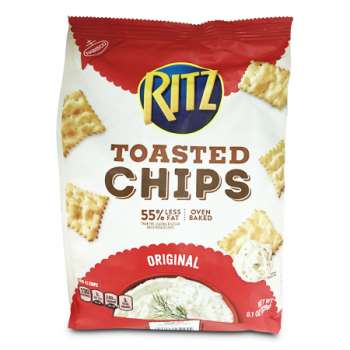 RITZ TOASTED CHIPS ORIGINAL 8.1OZ