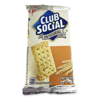 CLUB SOCIAL INTEGRAL WHEAT CRACKERS 26G