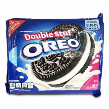 NABISCO DOUBLE STUFF OREO COOKIES 435G