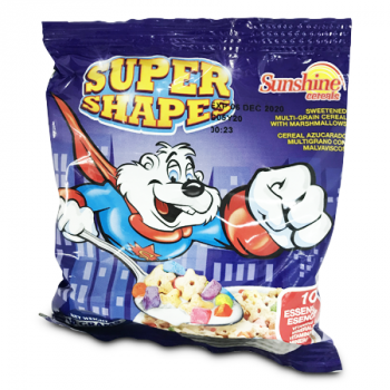 SUNSHINE CEREALS SUPER SHAPES 28G