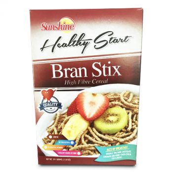 SUNSHINE HEALTHY START BRAN STIX CEREAL 391G