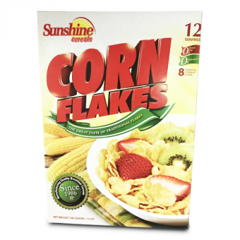 SUNSHINE CEREALS CORN FLAKES 12OZ