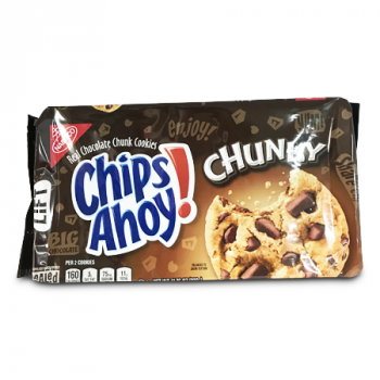 NABISCO CHIPS AHOY CHUNKY COOKIES 13OZ