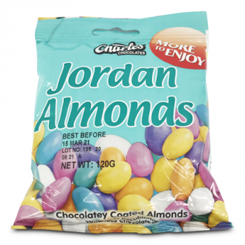 CHARLES JORDAN ALMOND 120G