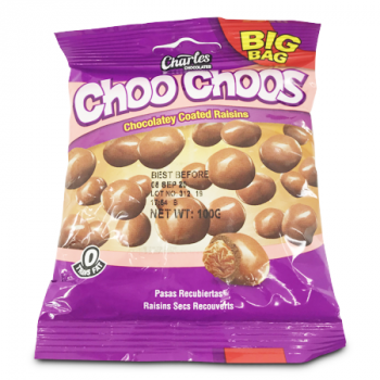 CHARLES CHOO CHOOS COATED RAISINS 100G 