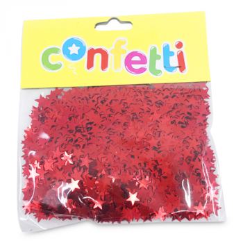 RED STAR CONFETTI 