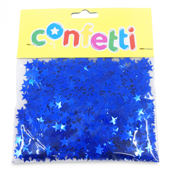 BLUE STAR CONFETTI 