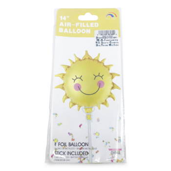 MS IMPORTS SUN FOIL BALLOON 14"