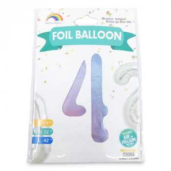 MS IMPORTS NO. 4 FOIL BALLOON 32" 