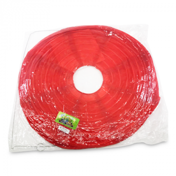 MS IMPORTS RED CLOTH/PAPER LANTERN 