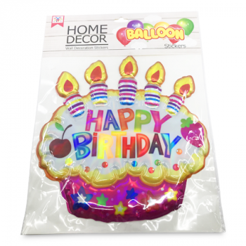 MS IMPORTS HAPPY BIRTHDAY STICKER 