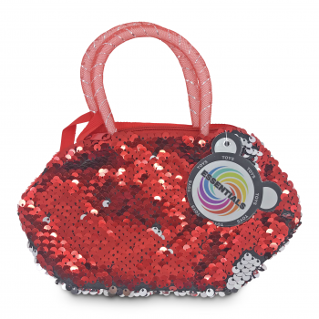 MS IMPORTS MINI RED GIRL'S SEQUENCE PURSE 