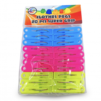 ESSENTIALS CLOTHES PEGS 20PCS 