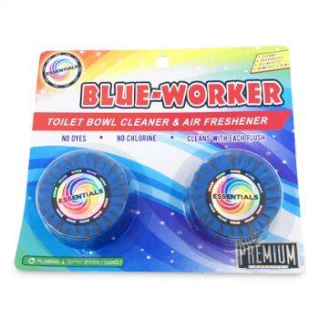 ESEENTIALS BLUE WORKER  TOILET CLEANER 