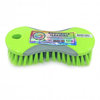 ESSENTIALS GREEN SCRUBBING BRUSH 