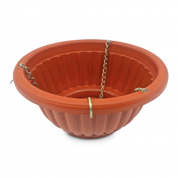 MS IMPORTS HANGING PLANT POT 10"WX7"L