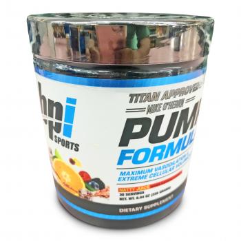 BPI SPORTS PUMP  FORMULA NATTY JUICE 228G