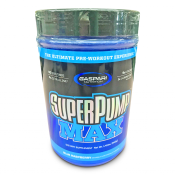 GASPARI NUTRITION SUPERPUMP MAX BLUE RASPBERRY 640G 