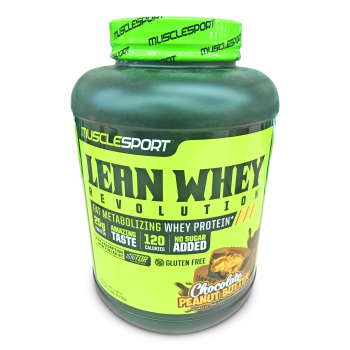 MUSCLE SPORT LEAN WHEY CHOCOLATE PEANUT BUTTER 5LBS