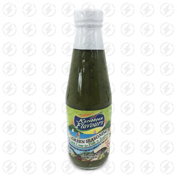 Karibbean Flavours Green Seasoning with Lime for Fish and Seafood 300ml