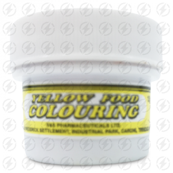 YELLOW FOOD COLOURING 10G