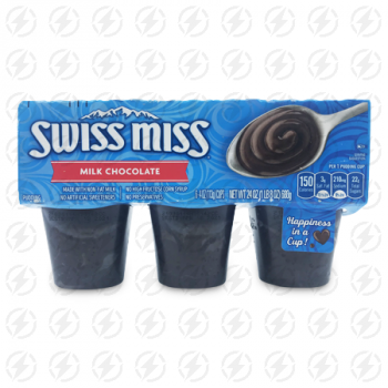 SWISS MISS MILK CHOCOLATE PUDDING 6 X 4 OZ 