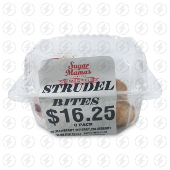 SUGAR MAMA'S STRUDEL BITES 6'S