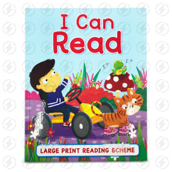 I CAN READ LARGE PRINT READING SCHEME 