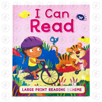 I CAN READ LARGE PRINT READING SCHEME GIRL 