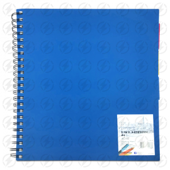 5 IN 1 NOTEBOOK 200SHEETS 