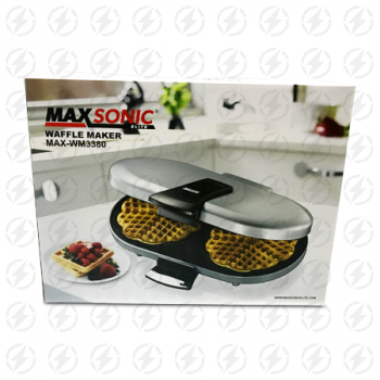 MAXSONIC WAFFLE MAKER MAX-WM3380