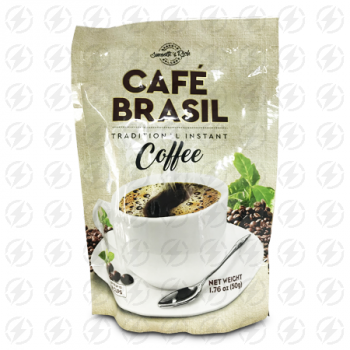 CAFE BRASIL INSTANT COFFEE POUCH 50G