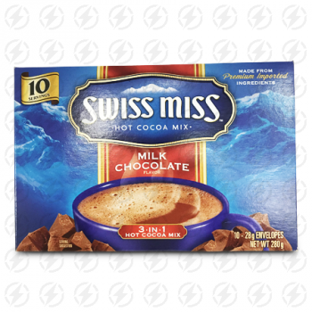 SWISS MISS MILK CHOCOLATE 3IN1 MIX 10X28G