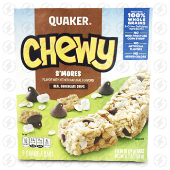 QUAKER CHEWY S'MORES 192G