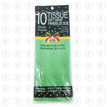 MS IMPORTS DEEP GREEN TISSUE PAPER 