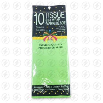 MS IMPORTS GREEN TISSUE PAPER 