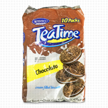 WIBISCO TEA TIME CHOCOLATE BISCUITS 10'S